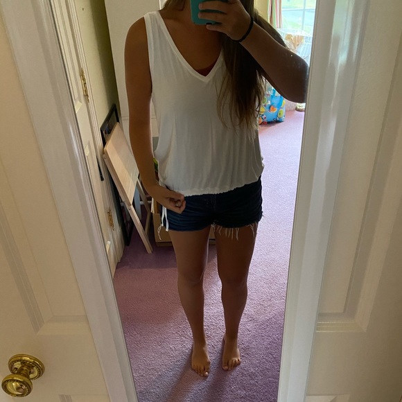 NWT EXPRESS White Tank Top - Picture 3 of 7